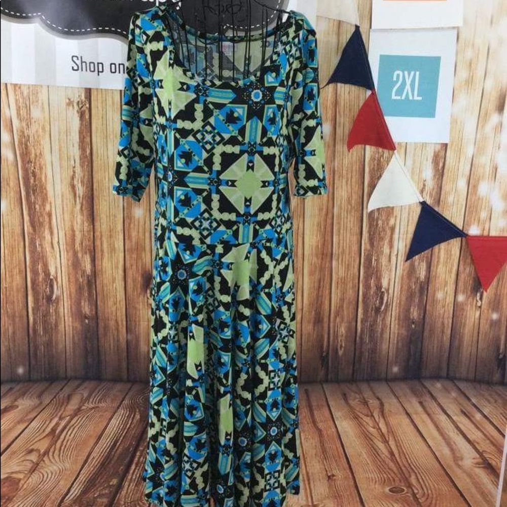 NWT LuLaRoe Nicole dress 2XL